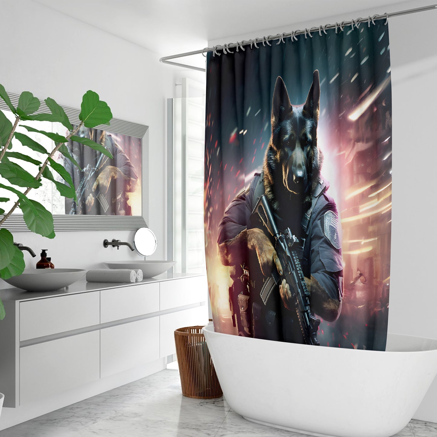SWAT - Shower Curtains