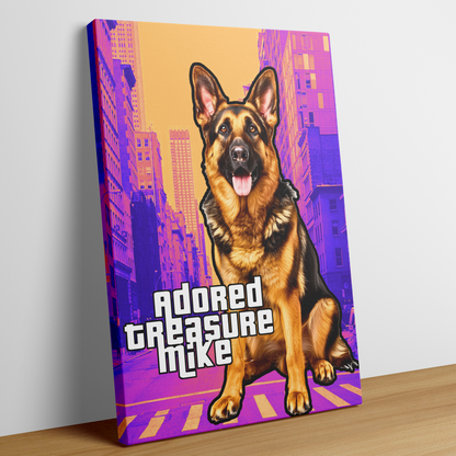 Your Pet In GTA Art