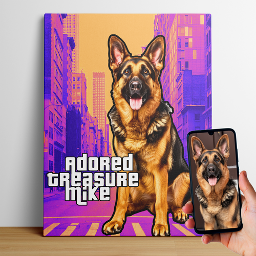 Your Pet In GTA Art