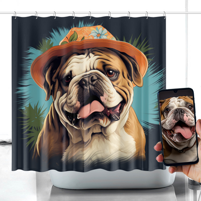 Tropical Pet - Shower Curtain