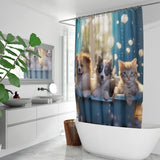 Bubble Paws - Shower Curtain