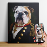 The brigadier - Wallart