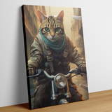 Street Biker - Wallart