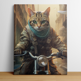 Street Biker - Wallart