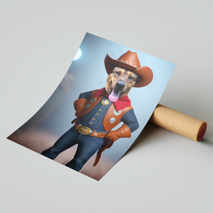 Cowboy - Wallart