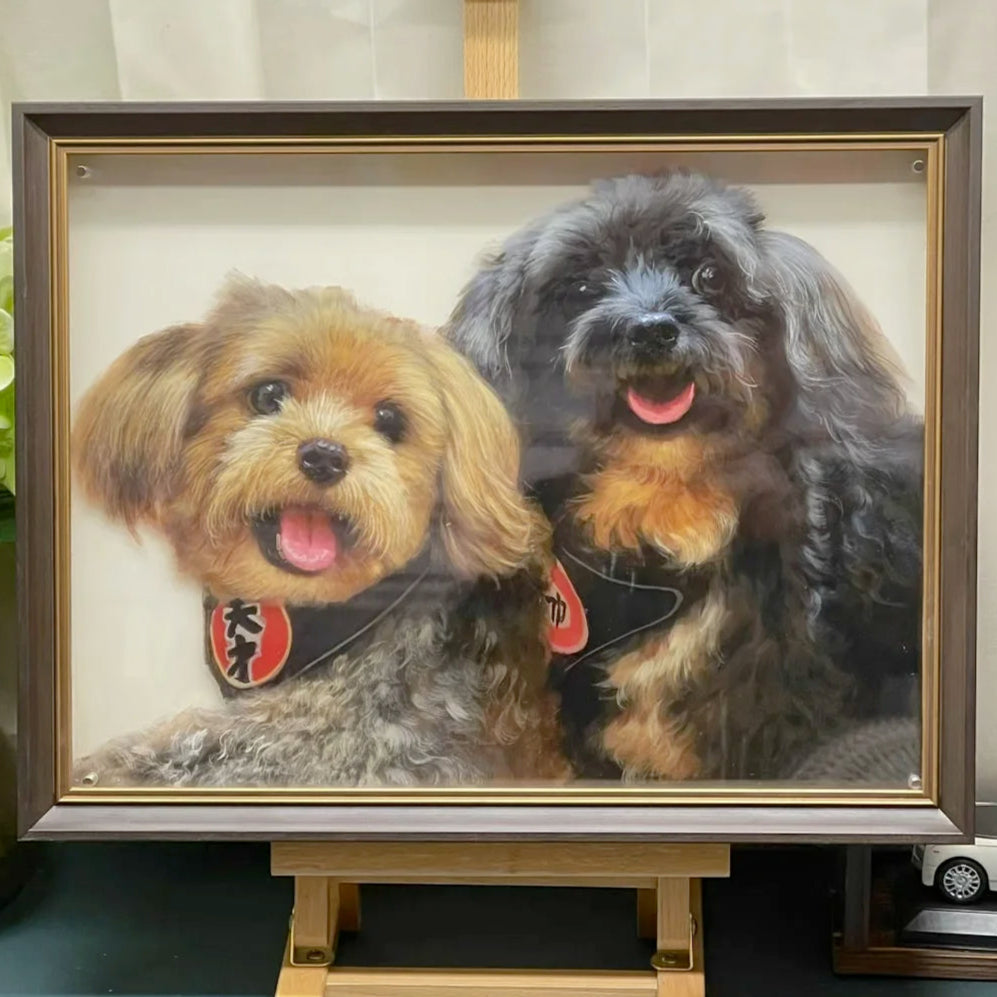 PawCasso Hand-Painted 3D Portraits