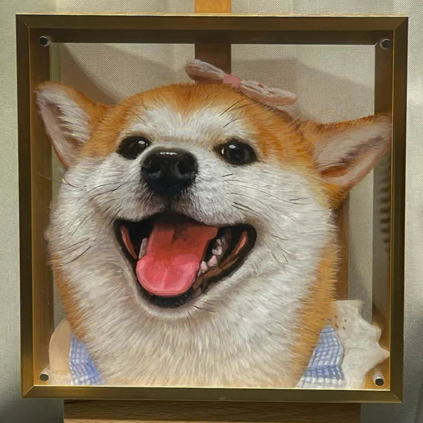 PawCasso Hand-Painted 3D Portraits