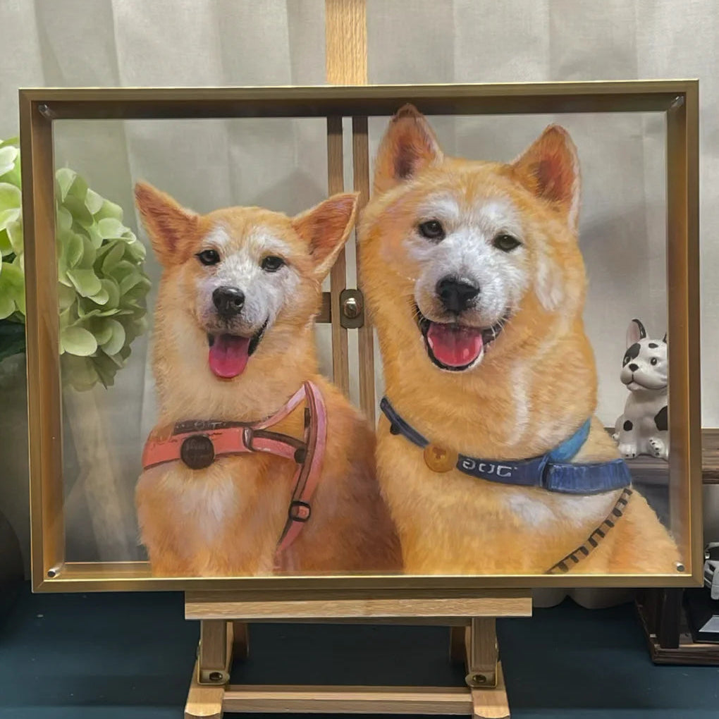 PawCasso Hand-Painted 3D Portraits