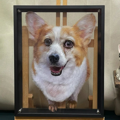 PawCasso Hand-Painted 3D Portraits