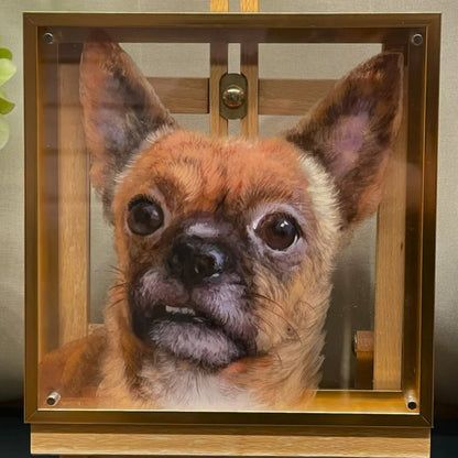 PawCasso Hand-Painted 3D Portraits