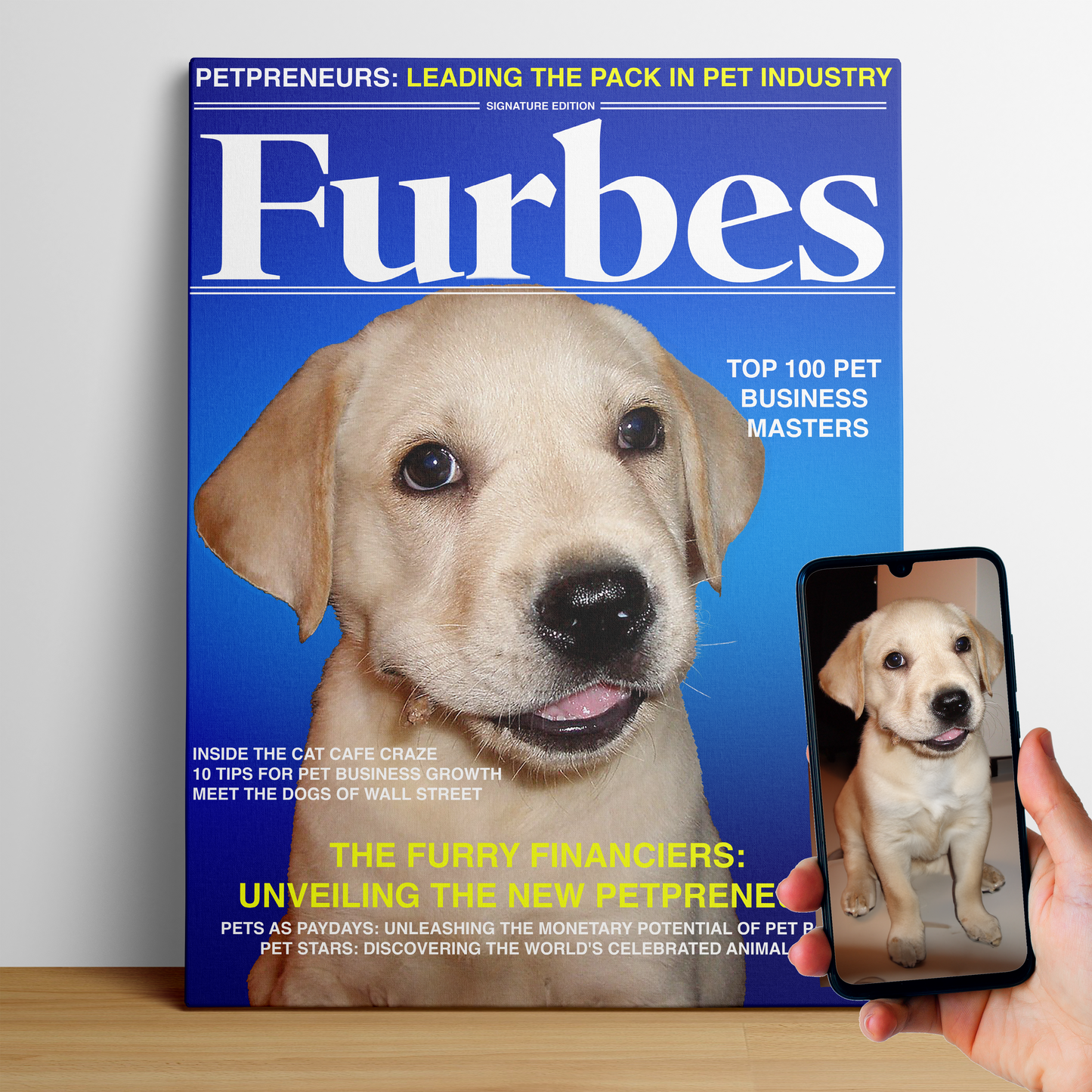 Magazine Cover Star - FURBES