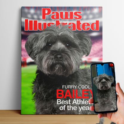 Magazine Cover Star - PAWS ILLUSTRATED