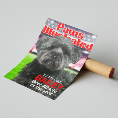 Magazine Cover Star - PAWS ILLUSTRATED