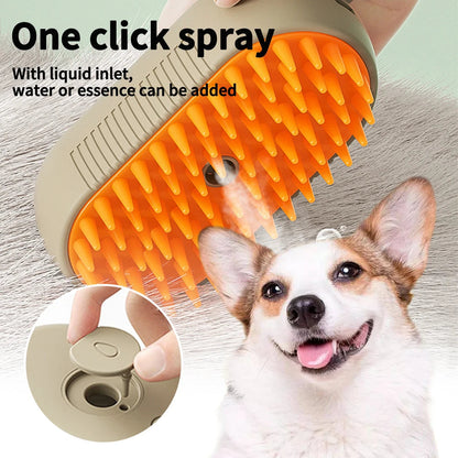 3 in 1 Cat Steam Brush