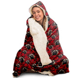 Customize Your Love Furry in Hooded Blanket
