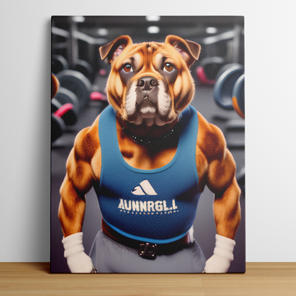 Bodybuilder - Wallart