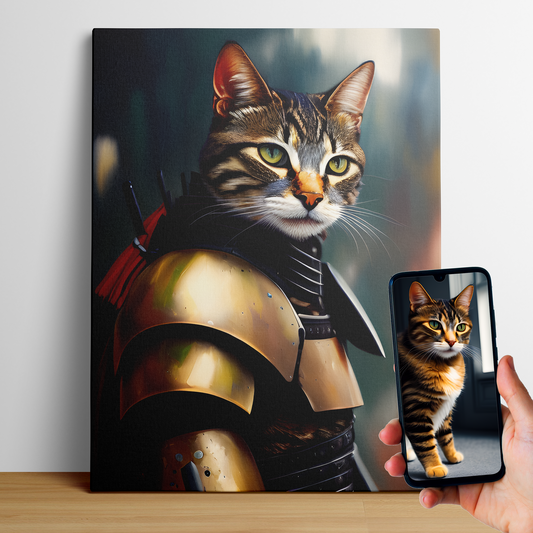 Samurai Knight - Wallart