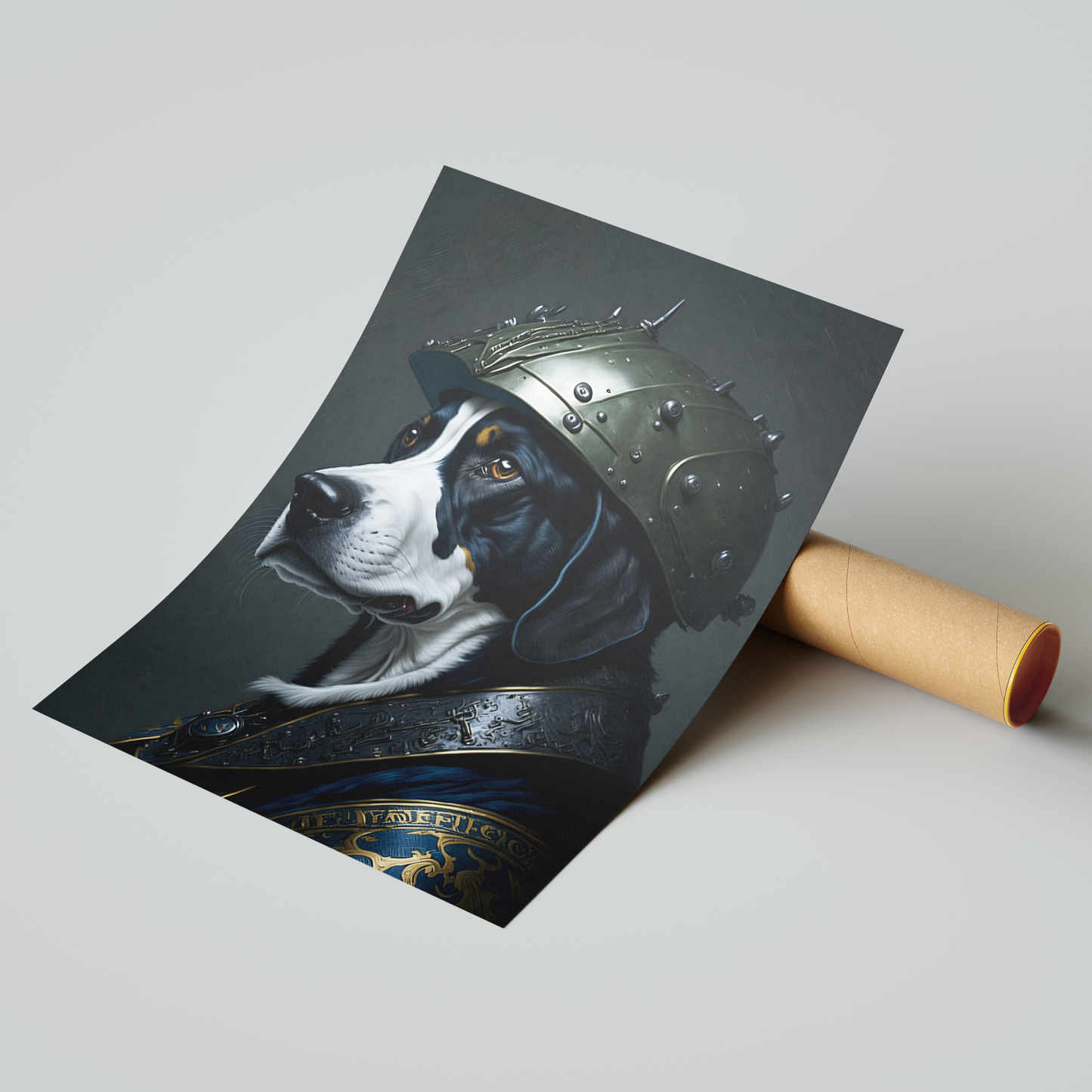 Cool Knight - Wallart