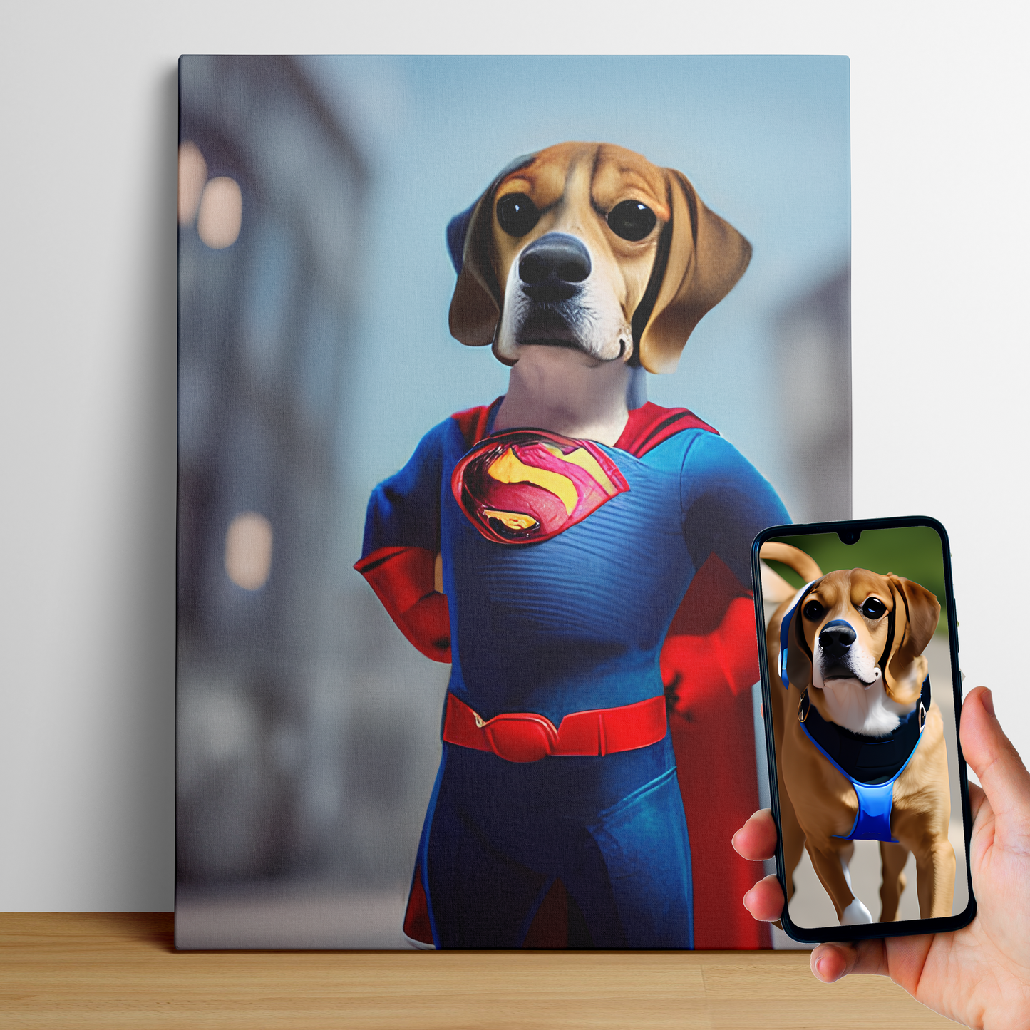 Super Hero - Wallart