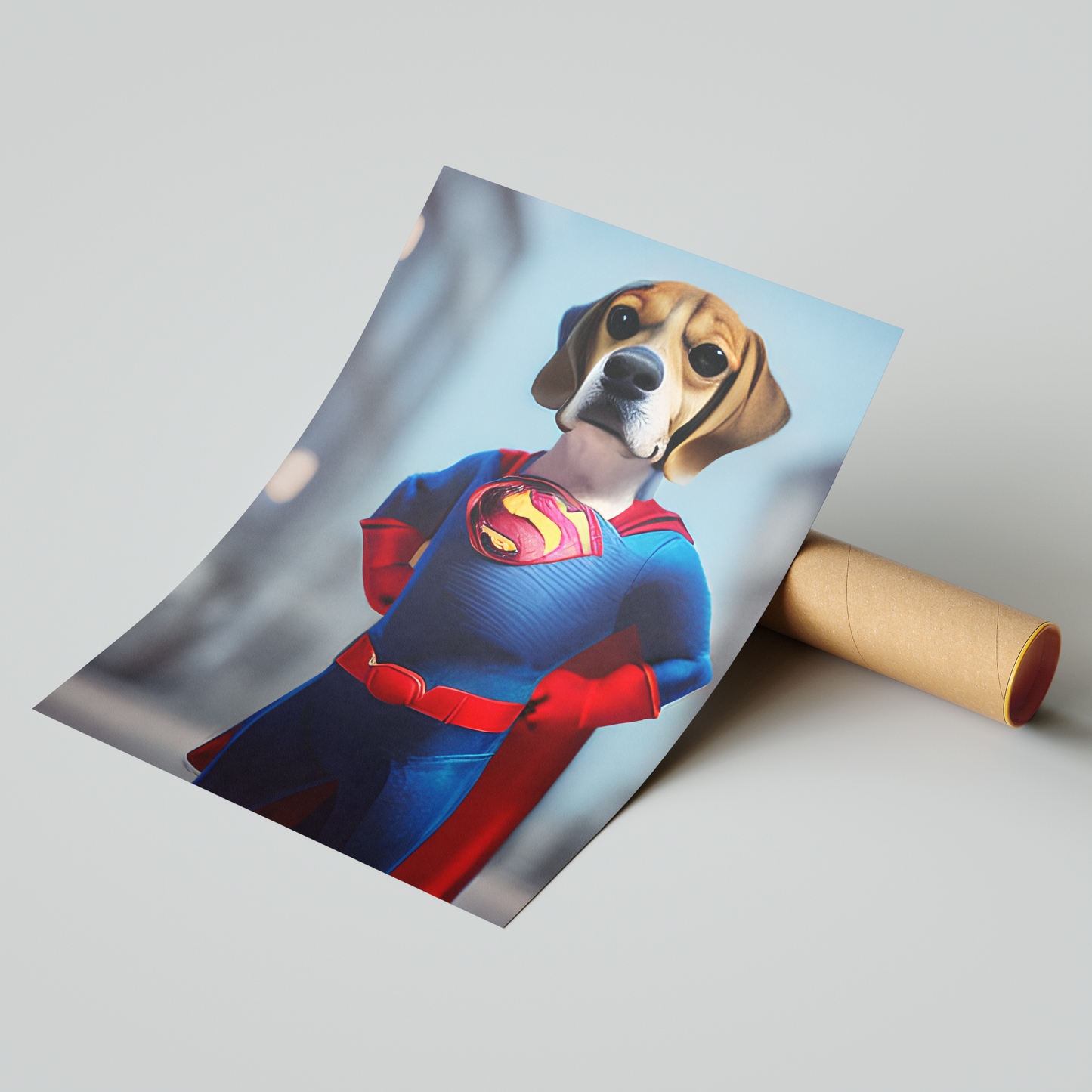 Super Hero - Wallart