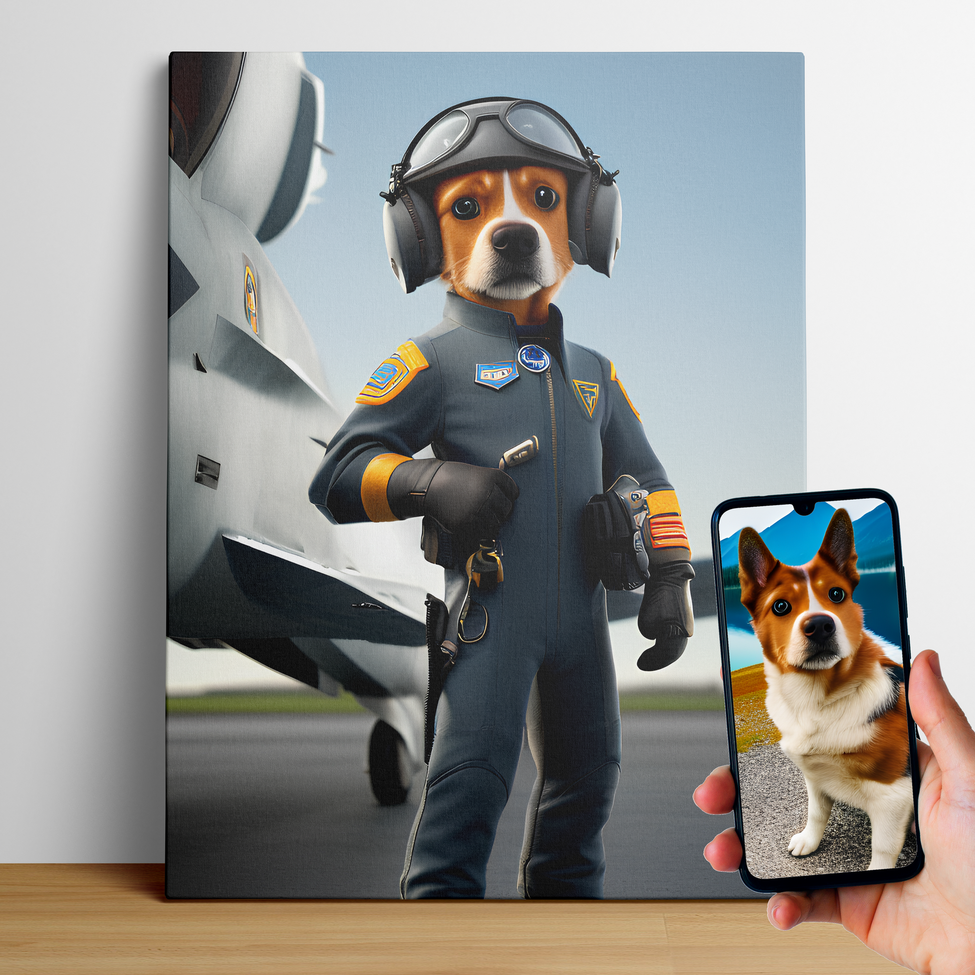 Fighter Jet Pilot - Wallart